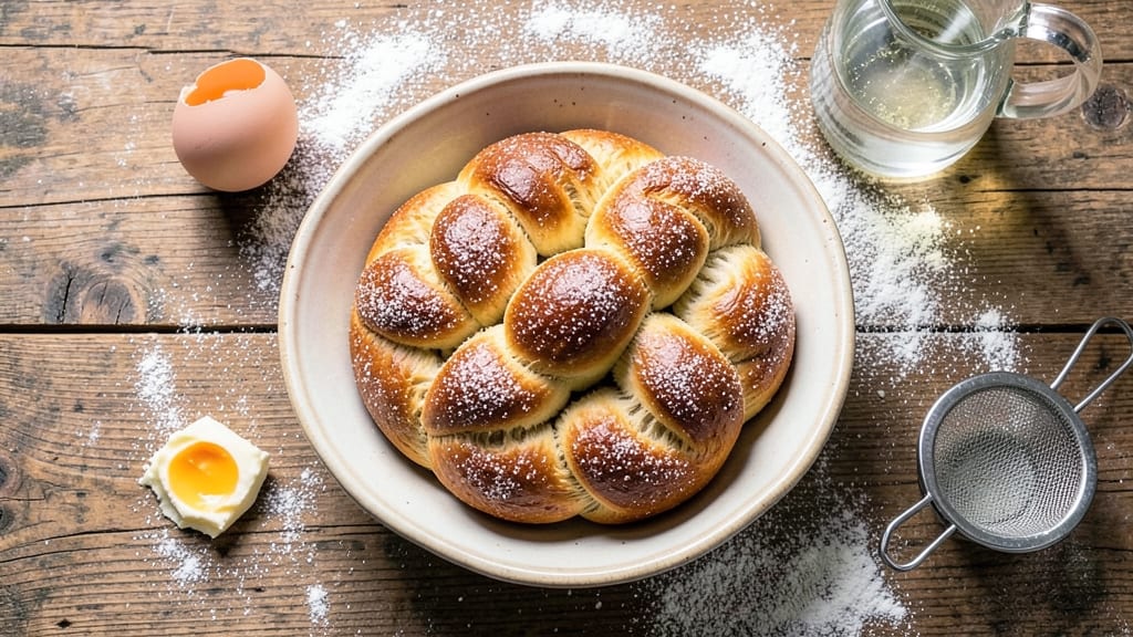 Authentic Jewish Challah Bread Recipe: Braided Elegance With Honeyed Gloss