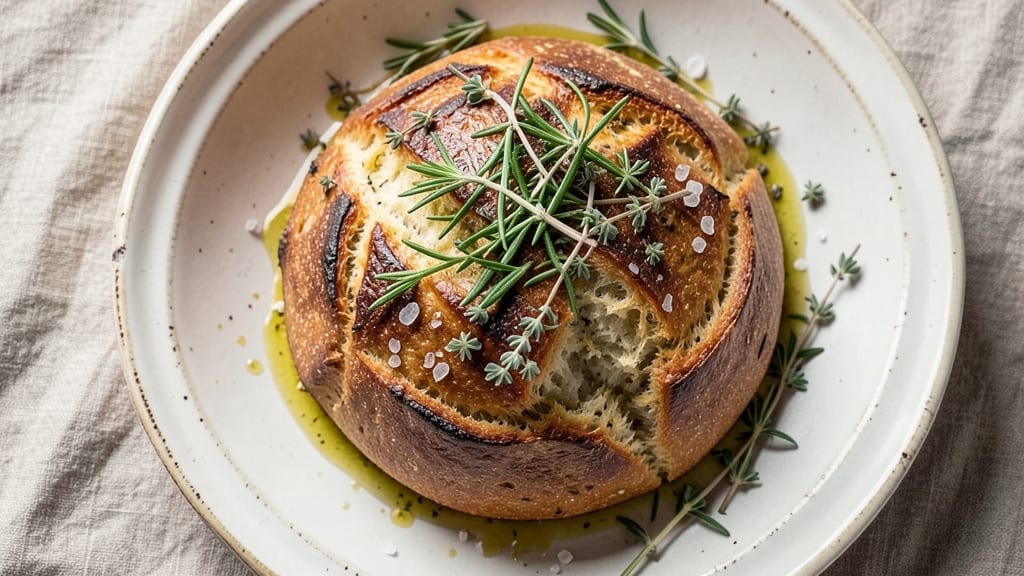 Artisan Bread Recipe With Herbs: Fragrant Herb-Infused Crust and Pillowy Crumb