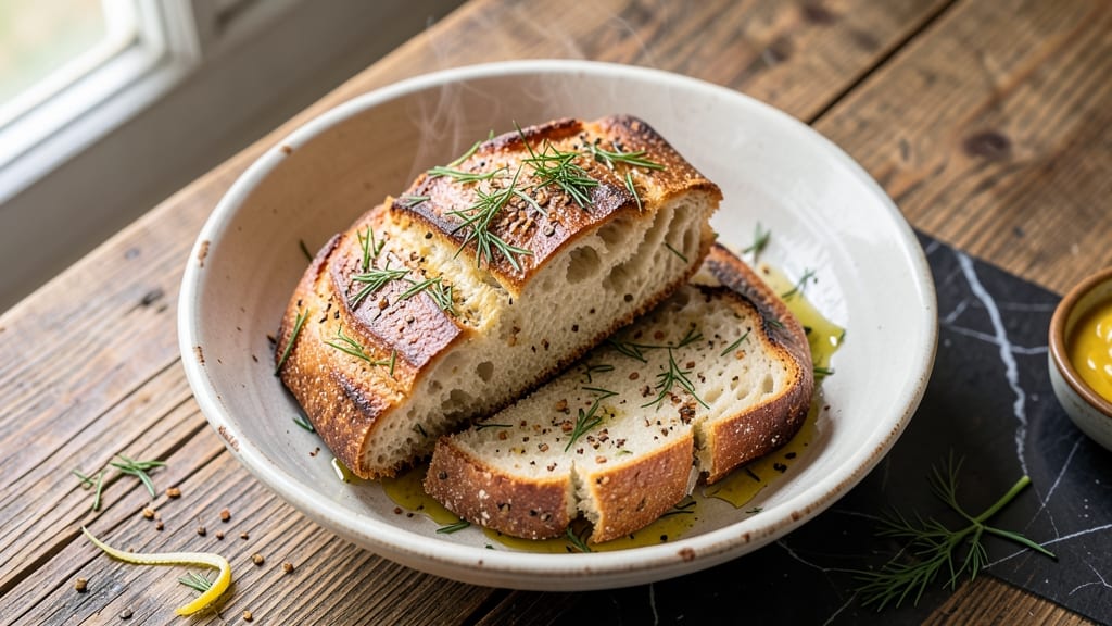 Asphodel Bread Recipe: Ancient Greek Herb-Infused Loaf With Foil-Sealed Softness