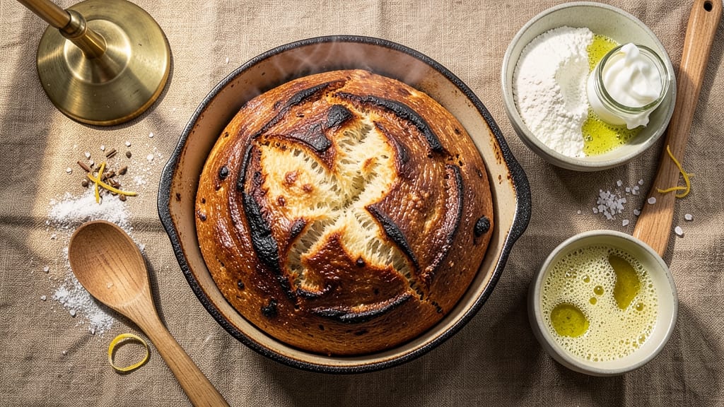 Aga Bread Recipe: Crusty Crunch With Foil-Sealed Juice Lock
