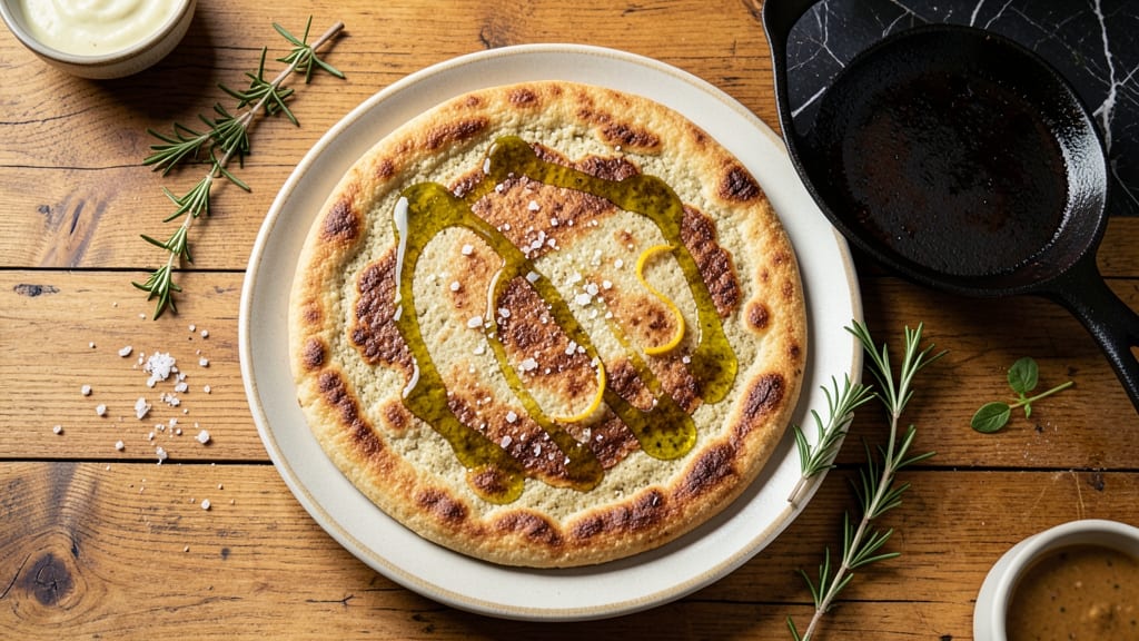 Almond Flour Flatbread Bread Recipe: Gluten-Free Crispy Flexibility in Minutes