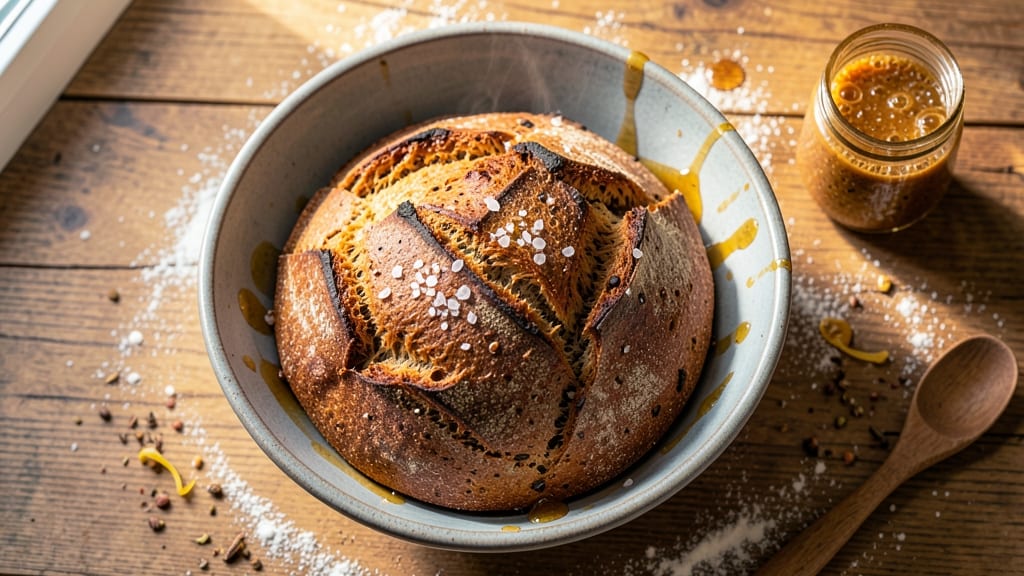 All Rye Sourdough Bread Recipe: Crusty Bark and Tangy Crumb in One Loaf