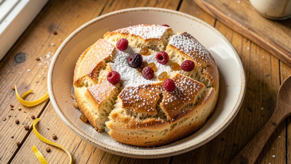 Amish Friendship Bread Recipe Card: Walnut Swirls and Foil-Sealed Rise Magic