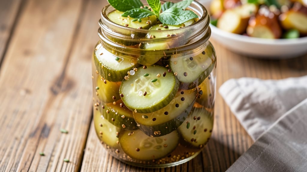 Award-Winning Bread and Butter Pickle Recipe: Crunchy, Tangy, and Sweet With Foil-Sealed Flavor Lock