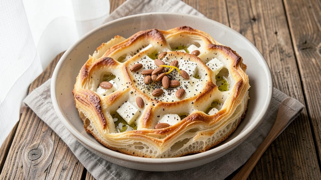 Arabic Cheese Bread Recipe: Za’atar-Spiced Crust With Melty Feta Magic