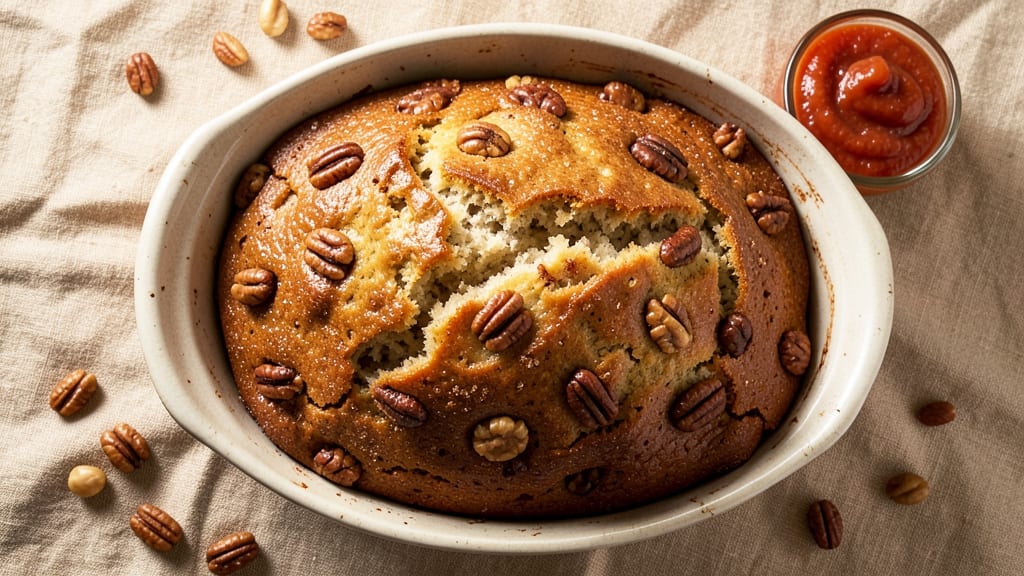 Applesauce Nut Bread Recipe Easy: Spiced Swirls and Crusty Top in One Bowl