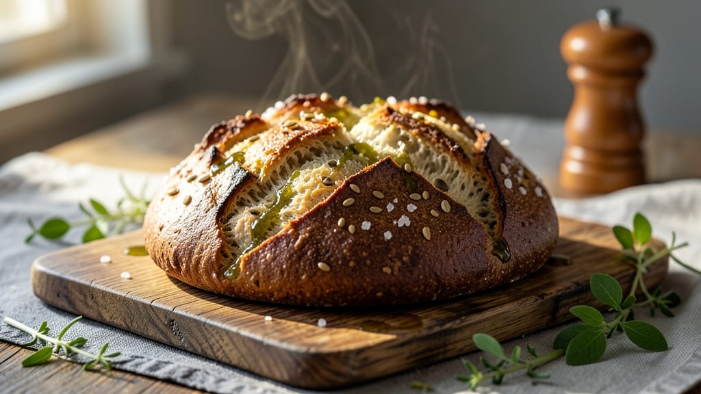 Artisan Spelt Bread Recipe: Nutty, Dense Crust With Foil-Sealed Softness Inside