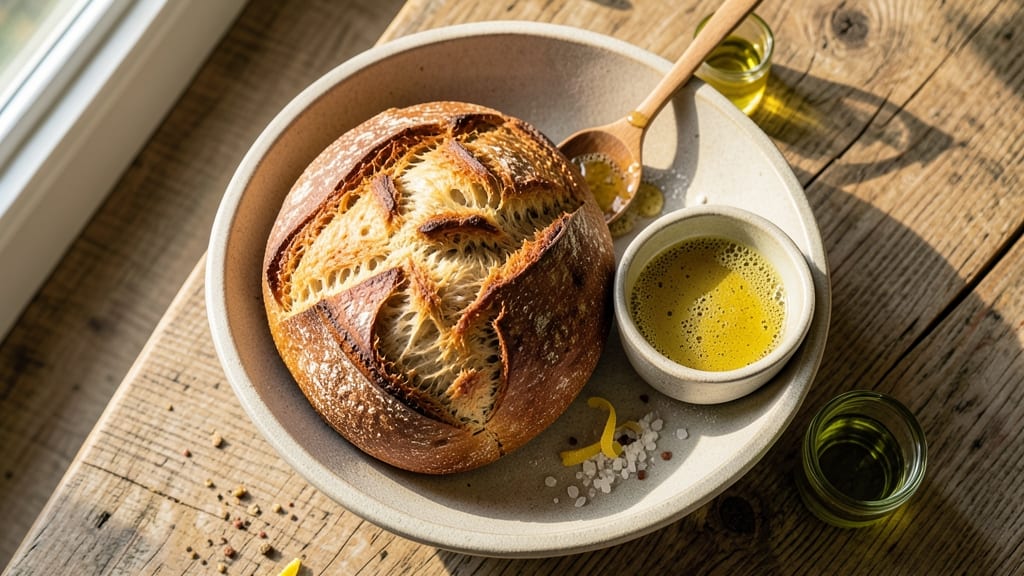 Artisan Country Bread Recipe: Rustic Crust With Foil-Sealed Pillowy Heart