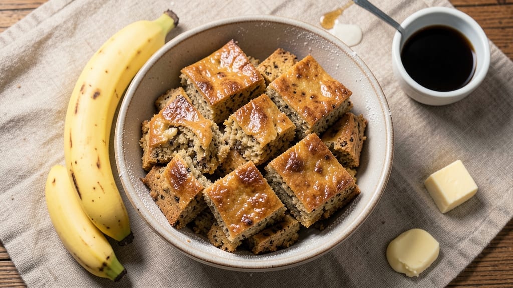 7Brew Banana Bread Blondie Recipe: Moist Layers With Coffee Infusion Magic