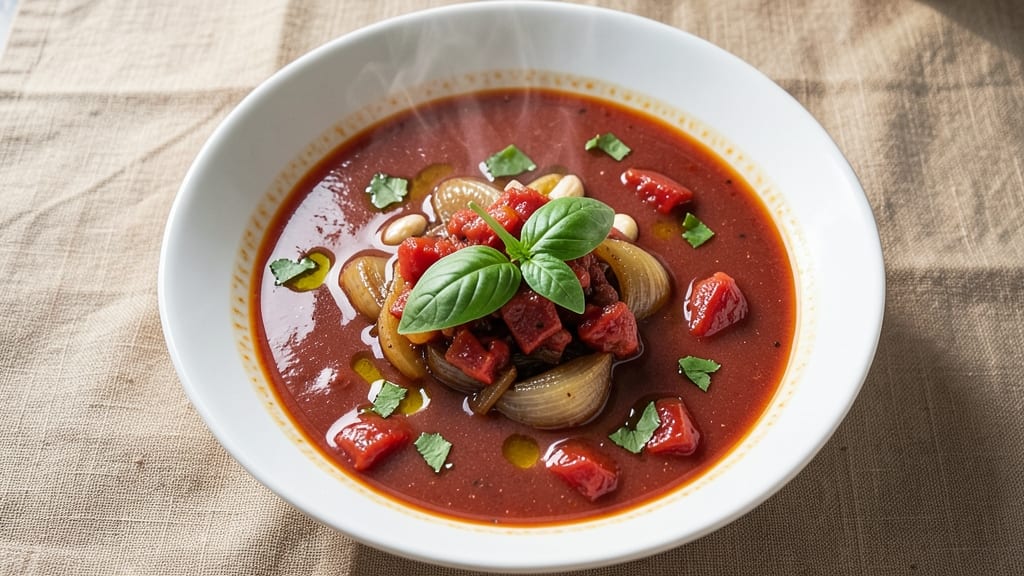 Atlanta Bread Company Tomato Basil Soup Recipe: Velvety-Smooth With Fresh Herb Brightness