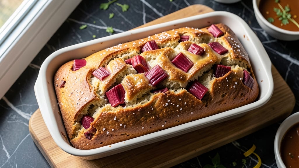 Amish Rhubarb Bread Recipe: Tart-Sweet Swirls Locked in Foil-Sealed Crust