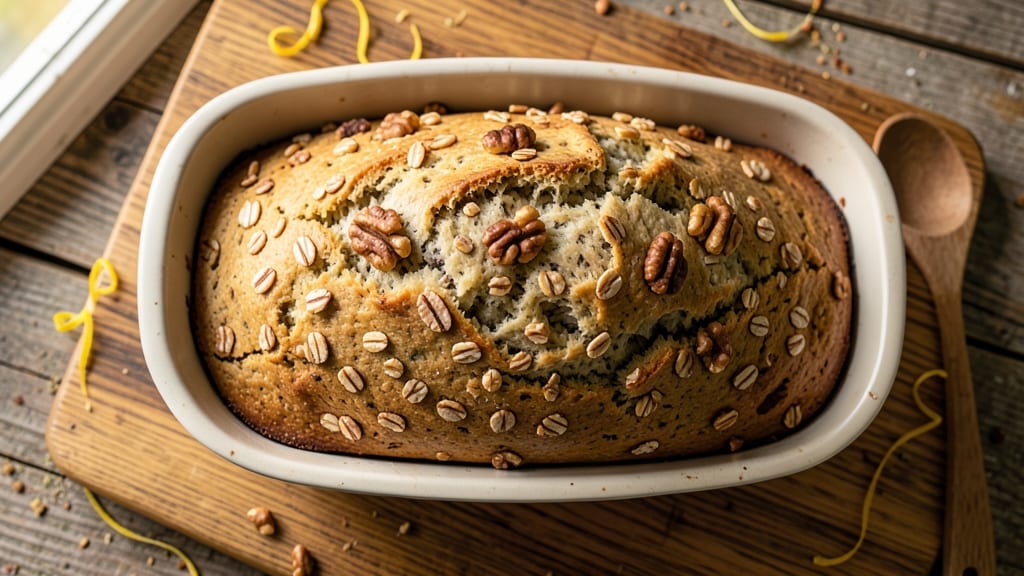 Amish Oatmeal Bread Recipe: Crusty Crunch With Walnut Swirls Inside