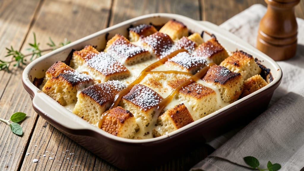 America's Test Kitchen Bread Pudding Recipe: Velvety Custard With Caramelized Cornbread Crunch