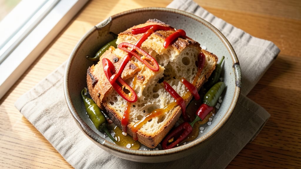 Angry Bread Recipe: Bold Spice and Crunchy Za'atar Layers