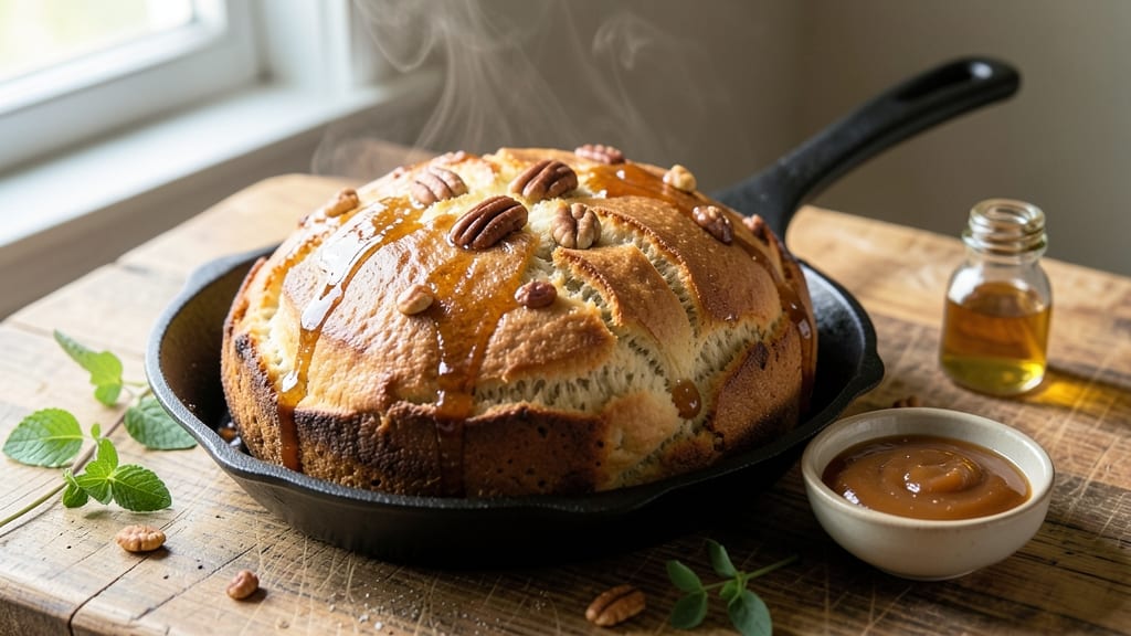 Amish Friendship Bread No-Starter Recipe: Walnut Honey Swirls With Foil-Sealed Rise