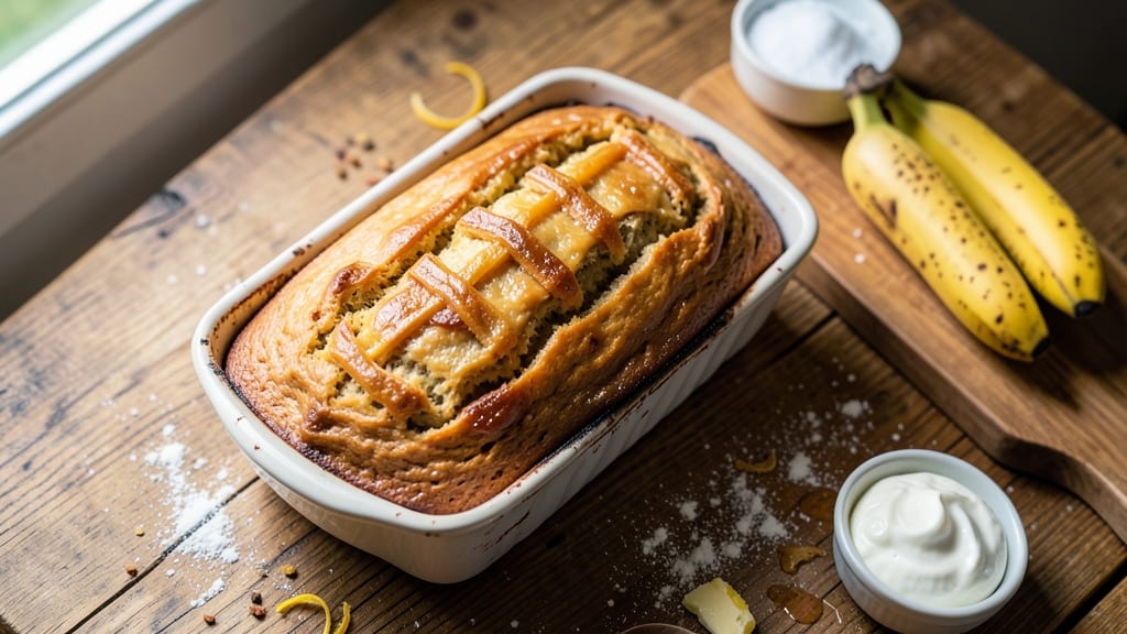 Aldi Banana Bread Recipe: Ultra-Moist Walnut Swirl With Store-Bought Magic
