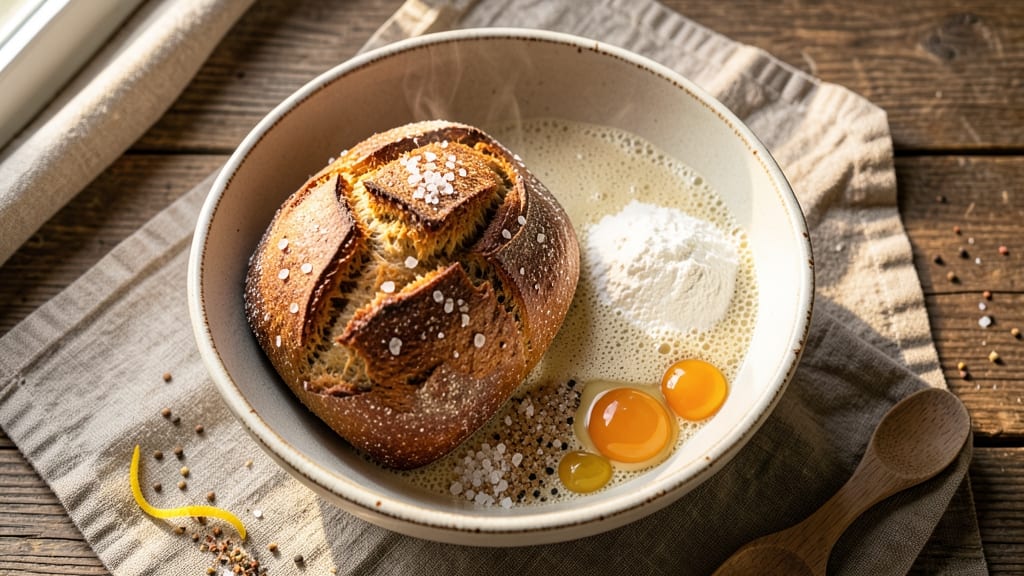 Artisan Peasant Bread Recipe: Rustic Crust With Foil-Sealed Softness Inside