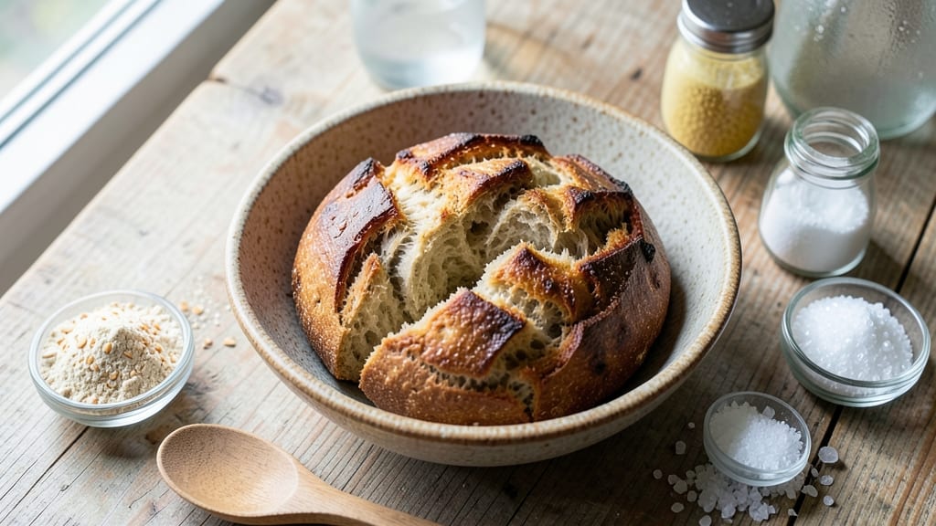Aran Goyoaga Gluten Free Bread Recipe: Foil-Sealed Cheese Pull and Crispy Zaatar Crunch
