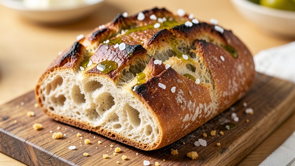 A Bread Recipe Uses 3 Tablespoons of Olive Oil: Golden Crust and Foil-Sealed Moistness
